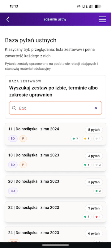 pytanie z zaznaczoną poprawnie odpowiedzią