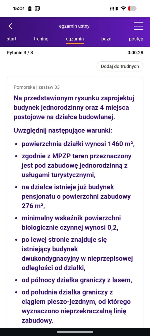 symulacja egzaminu ustnego