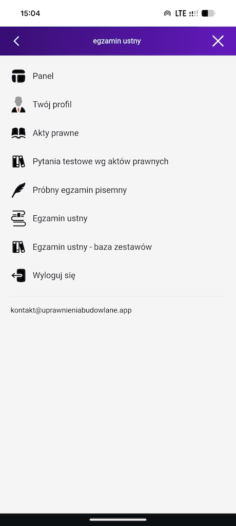 ekran logowania